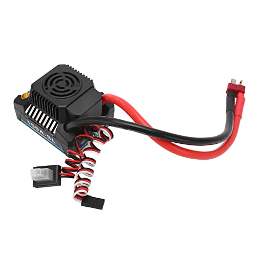 RC Brushless ESC 150A, Brushless ESC for 1/8 RC Truck, BCE Output 5A 5.8V, High Performance ESC with Multiple Protections, Compatible with Sensorless Brushless