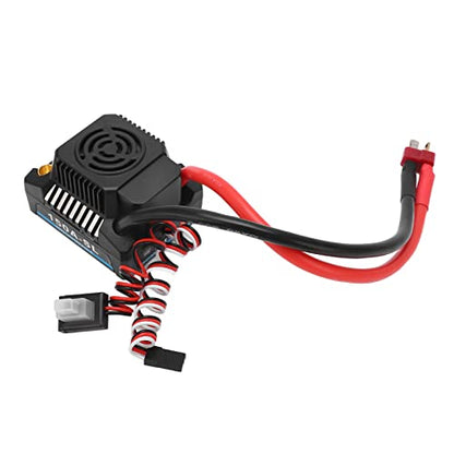 RC Brushless ESC 150A, Brushless ESC for 1/8 RC Truck, BCE Output 5A 5.8V, High Performance ESC with Multiple Protections, Compatible with Sensorless Brushless