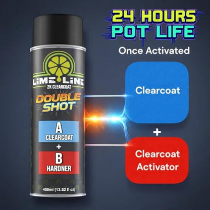 LiME LiNE Candy Pearl Basecoat Aerosol Spray Paint - Automotive Custom Car Paint for Pro Results - No Spray Gun Needed (Tangerine Orange) - color: Tangerine Orange