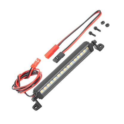 RC Light Bar 15 LED 3.5 Inch Aluminum RC Lights RC Crawler Accessories for Axial SCX10 Traxxas TRX4 TRX4M Arrma Senton Redcat GEN7 1/10 1/18 Scale Rock Crawler Truck (3.5inch) - size: 3.5inch