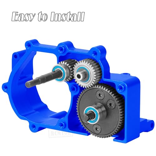 83T Spur Gear(48-Pitch) Transmission Gears Spur Gear with 21T/23T/25T Pinions Gear Upgrades Part for 1/10 Slash/Rustler/Stampede/Bandit 2wd VXL,Titanium - color: Titanium - (83t)