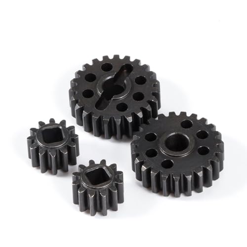 Heat Treated Steel 15T/20T Portal Overdrive Gear 36% OD 12T/23T Standard Gear for Axial 1/10 Capra F9 SCX10 III AR45 Portal Axle (12T 23T) - color: 12t 23t