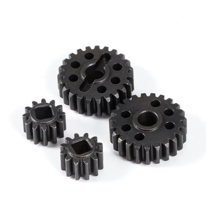Heat Treated Steel 15T/20T Portal Overdrive Gear 36% OD 12T/23T Standard Gear for Axial 1/10 Capra F9 SCX10 III AR45 Portal Axle (12T 23T) - color: 12t 23t