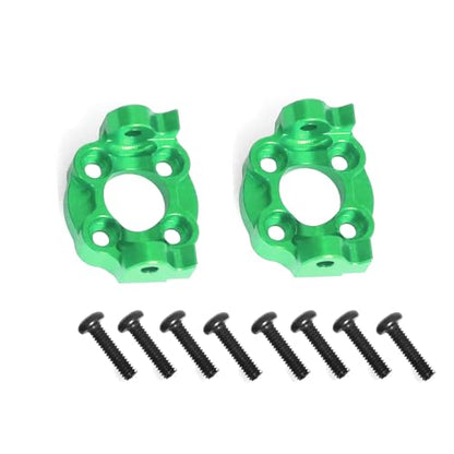 Aluminum Alloy Front C-Shaped Seat RC Upgraded Parts for LOSI 1/18 Mini LMT 4X4 Brushed Monster Truck RTR-LOS01026 RC Car (Green) - color: Green