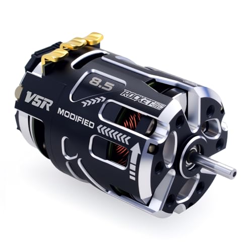 Rocket RC 540 V5R Sensored Brushless Motor,8.5T Competition Level Motor with Shaft 3.175, Modified Use for 1:10 RC Racing Car/Truck（Modified 8.5T - style: MODIFIED 8.5T