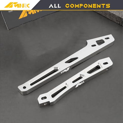 Alloy Chassis Brace for Arrma 1/8 Kraton 6S EXB AVC 4X4 RTR V6 Series Upgrade Part Sliver - color: Sliver