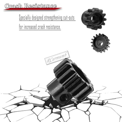 M1.5 8mm Pinion Gear Set Upgrades Parts for 1/5 RC Car Brushed Brushless Motor,Steel 5PCS Mod 1.5 26T 27T 28T 29T 30T 8mm Shaft Motor Gear Set Hops Up - style: M1.5(26T&27T&28T&29T&30T)