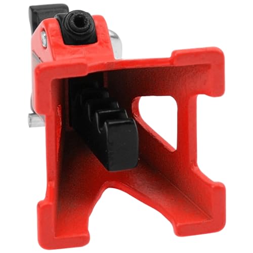 4Pcs ShareGoo 1/24 RC Scale Toy Decoration Metal RC Mini Toy Jack Stands Simulation Compatible with 1/18 1/24 RC Crawler SCX24 AX24 TRX4M FCX24 RC Crawler Car (Red) - color: Red