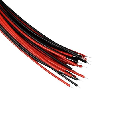 20Pairs JST-XH 2.54mm 2Pin Header Connector Kit with Male and Female Connectors Adapter 200mm 26AWG Flat Wire Cable Compatible with JST XH Plug Adapter (2P) - color: 2P