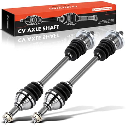 A-Premium Set of 2 Front or Rear CV Axle Shaft Assembly | Compatible with Arctic Cat 400 2003-2004, 500 2003-2004, Driver and Passenger Side - style: 2Pcs Front or Rear