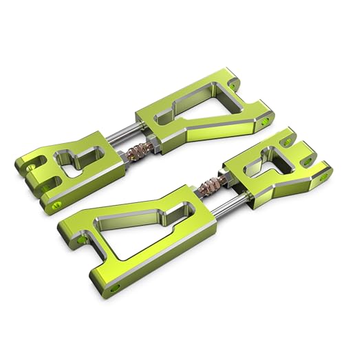AMORIL Upgraded 2pcs Front Upper Suspension Arm, Aluminum, with S2 Turnbuckle for Mini 1/10 Remote Control Truck RZ001G-A,Part Number R11130