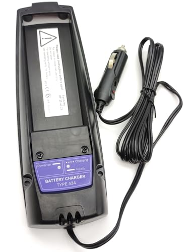 (3*Battery+1*Charger) DC 10~35V Battery Charger Type 434 + 3Pcs 7.2V 3.3Ah Type 593 Rechargeable NIMH Battery for SCANRECO 593/592/590/960/EEA2512/RC400 EEA4291