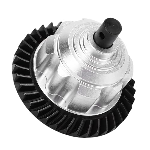 RC Car Differential Gear, Upgrade Rear Diff Gears Kit Seamless Replacement for 1/10 MAXX Slash (Silver)