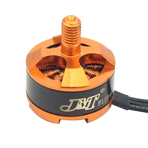 JMT Mini Multi-Rotor 1806 2400KV CW CCW Brushless Motor for DIY 2-3S 250 Mini Drone FPV CC3D 260 330 RC Quadcopter (CCW Black) - color: CCW Black