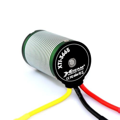 3665 2300KV Brushless Motor Shaft Diameter 5MM Connector 4MM for 1/10 Scale On-Road Buggy Drift Racing RC Car
