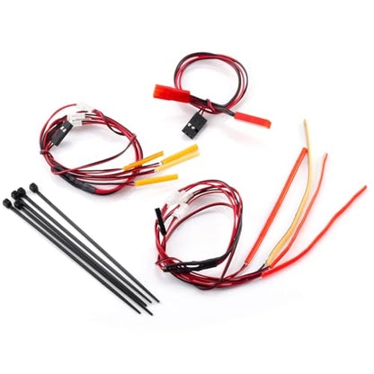Front/Rear/Side Light with Cable for ARRMA 1/14 Mojave GROM | RC Light Bar Kit RC Car Upgrade Part