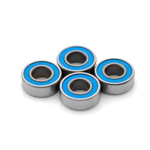 20-Piece 2RS Stainless Steel Bearing Kit for Traxxas Mini Maxx | Stainless steel, dual rubber seals, and 20 bearings in 8 sizes for Traxxas Mini Maxx wheel and drivetrain service.