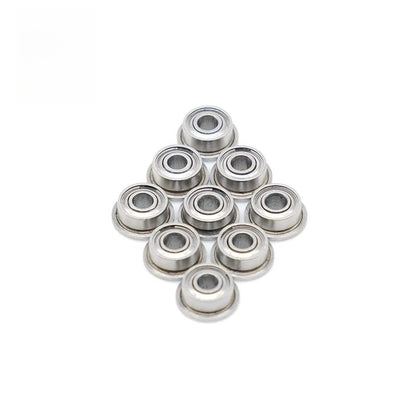 MF63ZZ Flange Bearing 3x6x2.5 mm ABEC-9 (10 PCS) Miniature Flanged MF63 Z ZZ Ball Bearings - size: MF63ZZ 3x6x2.5