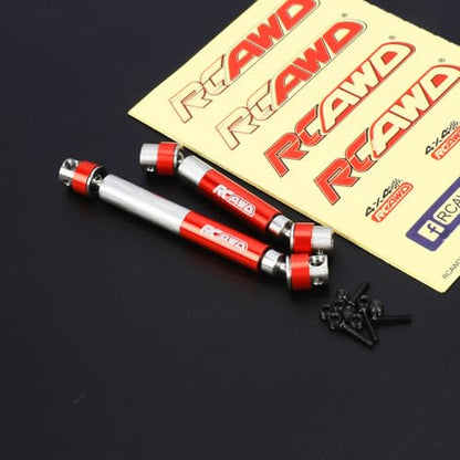 RCAWD Second Version TRX4M Center CVD Driveshaft for 1/18 TRX4M Drive Shaft Series Upgrades Part Red - color: Red