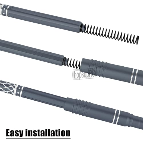 Upgrades Part Aluminum Center Slider Driveshafts Center Drive Shaft for 1/10 Kraton&Outcast 4X4 4S V2 BLX,Axles CVD Hops Up(Titanium) - color: Titanium(for 1/10)