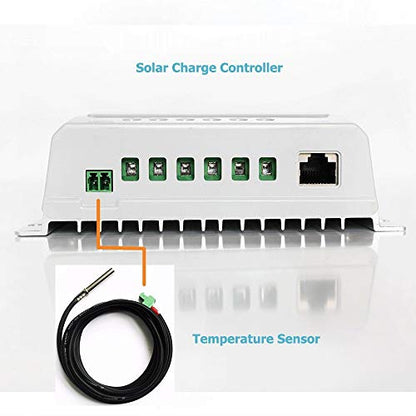 Epever Temperature Sensor Cable Fit for MPPT Solar Charge Controller with 3.81/2P Connector (RTS300R47K3.81A) - style: EPEVER (RTS)