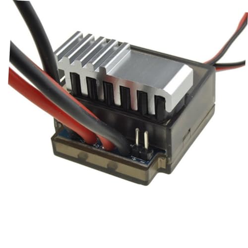 Uonlytech Esc Electric Controller Rc Car Brushed Esc Car Parts Brush Controller Rc Brushed Accessories for with 320a with Brake Electric Motor
