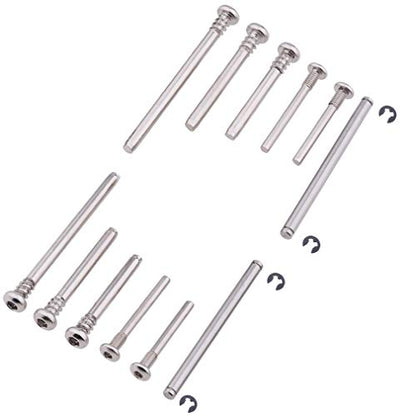Hobbypark Complete Suspension Screw Pins Set for 1/10 Scale Traxxas Slash 2WD Rustler/Stampede/Bandit, Replacement of Parts 3640 2640 (12-Pack)
