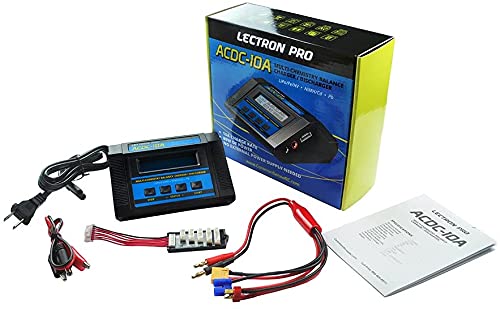 Common Sense RC ACDC-10A 1S-6S 80W 10A Multi-Chemistry Balancing Charger (LiPo/Life/LiVH/NiMH)