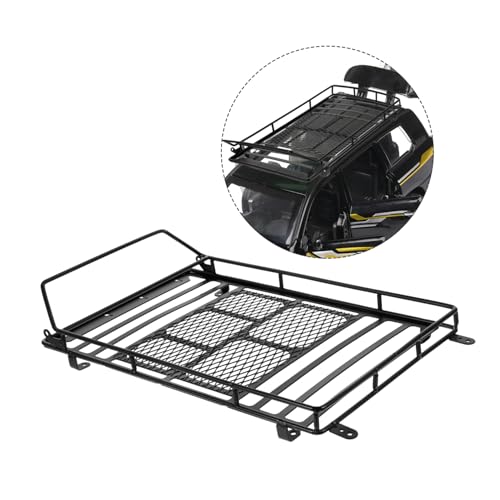 Car Roof Luggage Bracket Durable Cargo Holder Rack for Rc Crawler Lightweight Design for Easy Storage and Strong Fixation Fit for Simulation Accessories