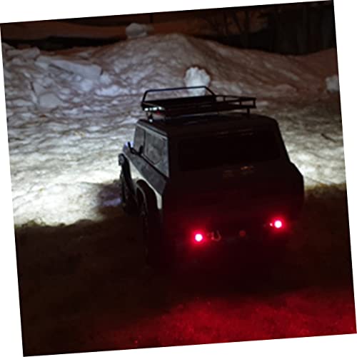 Car Roof Luggage Holder Rack Light Crawler Storage Shelf Simulation Climbing Vehicle Accessory for Outdoor Adventures - size: 24.80X14.10X2.30CM