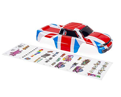 SummitLink Custom Body UK Royal Union Flag Style Compatible for 1/10 Scale RC Car or Truck (Truck not Included) ST-UK-01