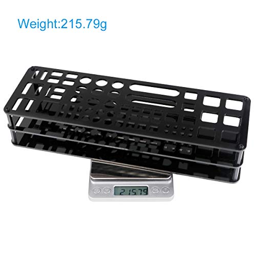 Screwdriver Storage Rack, Organizers for Hex Cross, RC Tools Rack 63 Holes | Organizers for Hex Cross, tool storage rack, rc tool bag storage rack, 63-hole, Easy to Install