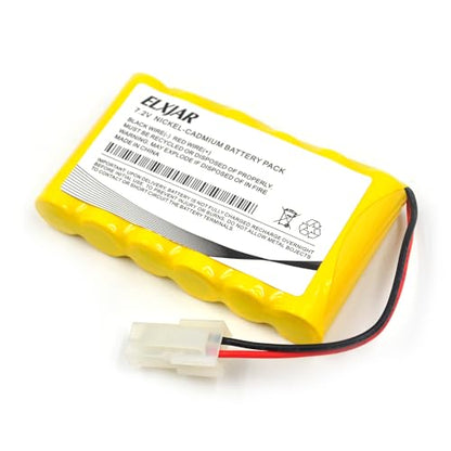 (2-Pack) 7.2V 800mAh Ni-Cd Battery for Huanqi HQ 516, 558, 549 | Rechargeable battery packs with 5557 connector for compatible Huanqi RC tanks and vehicles; verify plug before ordering.