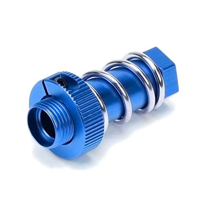 Aluminum Servo Saver Tube with Clamping Nut for Arrma 1/8 Kraton 6s Senton Talion Typhon 1/7 Infraction Mojave Upgrade Parts(Navy Bule) - color: Navy Blue