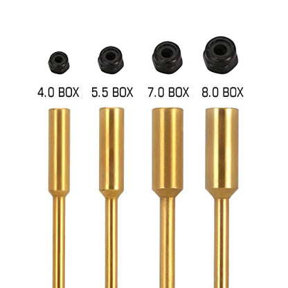 INJORA 4PCS RC Hex Nut Driver Set 4/5.5/7/8mm Socket Driver RC Tool Kit