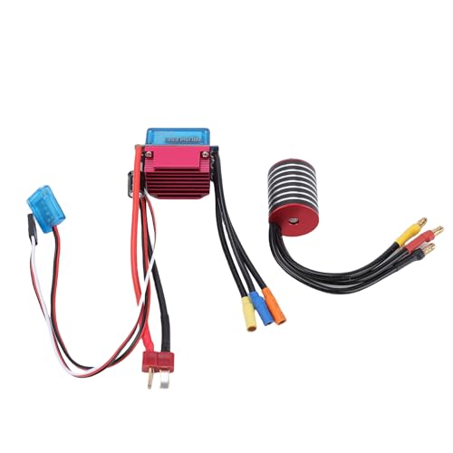 7200Kv Sensored Brushless Motor Combo | 35A ESC High for 1/18 1/16 1/14 RC Racing Car CNC Aluminum (5800KV) - size: 5800KV