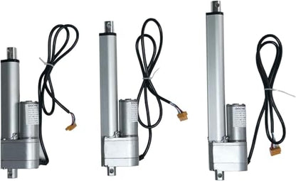 Digital Linear Servo Actuators, Long Stroke 100,150,200 mm, Signal for DIY Robot, Remote Control and Arduino PCB,for Fan Blades Cabinets Home Automation (200MM) - style: 200MM