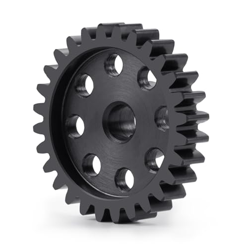 Mod 1.5 8mm Motor Gears 28T Steel Pinion Gear for 1:5 X Maxx 6S/8S | XRT 1/6 8S Monster 4WD 1/10 E-REVO Truck Upgrades - size: 28T
