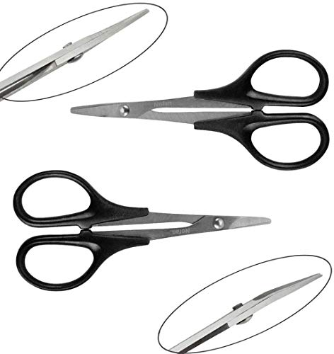 0-14mm RC Body Reamer Hole Puncher and Curved Scissors & Straight Scissors Trimming Universal Tools Set for RC Car Body Shell Lexan Plastic