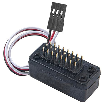 RC Car CH3 Extender CH3 Control Switch 8-Port Hub Third Channel Switch Compatible with 1/8 1/10 1/16 RC Car Led Winch Roof Led Light