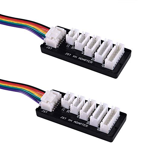 RC Product JST-XH-2-6S Lipo Battery Charge Balance Board, JST XH Board Balance Expansion Charger Adapter gor RC 6S LiPo Battery Charge (2pcs) - color: 2pcs