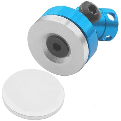 ShareGoo 4PCS RC Magnetic Body Post,Alloy Magnetic Stealth Invisible Body Shell Mount Column Compatible with HSP Redcat Himoto Traxxas SCX10 4WD 1/10 RC Car (Blue)