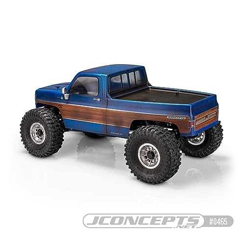 J Concepts Inc. 1978 Chevy K10 Tuck Body 12.3in Wheelbase JCO0465 Car/Truck Bodies Wings & Decals