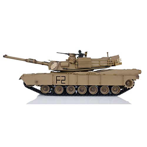Toucan RC Hobby US in Stock Henglong 1/16 Tk7.0 Remote Control Tank M1A2 Abrams 3918 RTR Rc Model Plastic Tracks BB Airsoft that Shooting BB Bullets