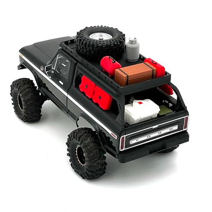 Generic Roof Rack Upgrades for Trx4m F150 High Trail Accessories and Parts 1/18 Scale