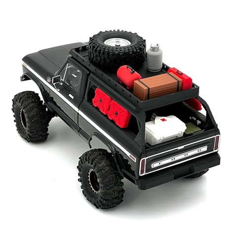 Generic Roof Rack Upgrades for Trx4m F150 High Trail Accessories and Parts 1/18 Scale