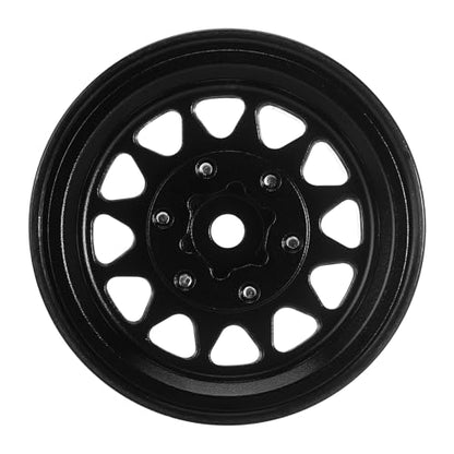INJORA 1.3 Brass Beadlock Wheel 68g for 1/24 1/18 RC Crawler (Black Gold)