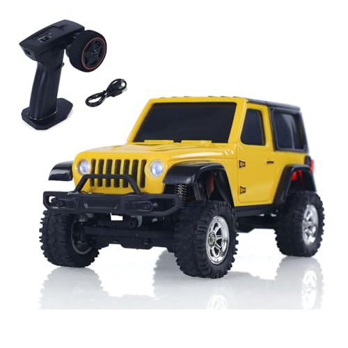 TOUCAN RC HOBBY US in Stock 1/36 2.4G Remote Control Rock Crawler RC Off Road Car 4×4 RTR Model Vehicle Light Battery Radio Mini for Gifts for Ages 14+