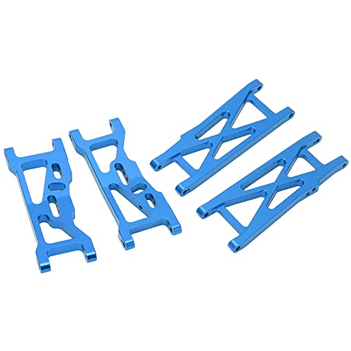 RC Aluminum Front and Rear Suspension Arms for LOSI 22S SCT 1/10 RC Short Course Truck Upgrade Parts(Blue) - color: Blue