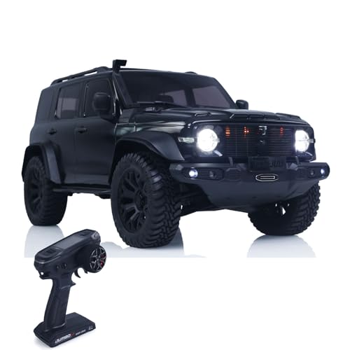 TOUCAN RC HOBBY 1/8 Tank300 Competitive Edition RC Rock Crawler 4WD 2WD Electric Car Remote Control Off Road Vehicle Axle Lock for Adult - color: Black